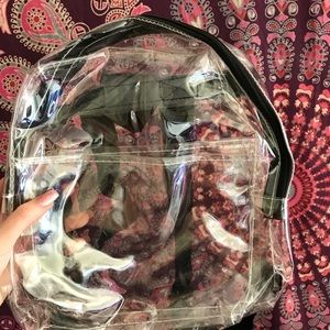 clear backpack